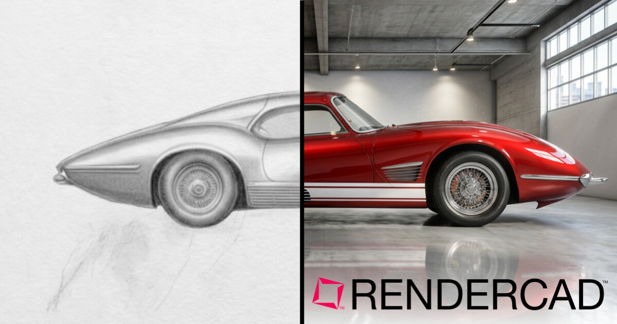 AI CAD Rendering - Photorealistic in 30 Seconds | RENDERCAD