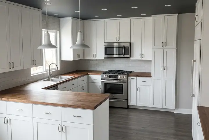 Rendered kitchen visualization